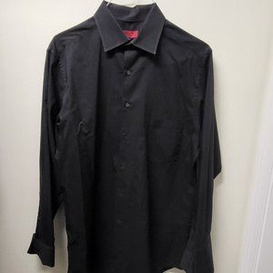 Alfani French Cuff Men's Shirt - Black